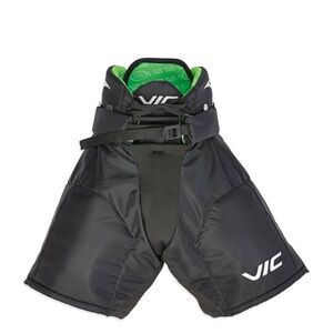 VIC CX2 Hockey Pants, Junior, Black/Green
